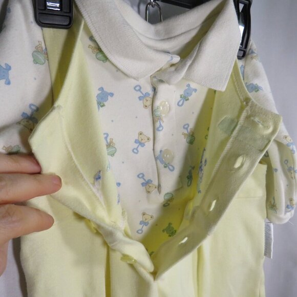 Baby Mary Engelbreit Long sleeve bodysuit & romper 2pc 3-6mts - Picture 7 of 15